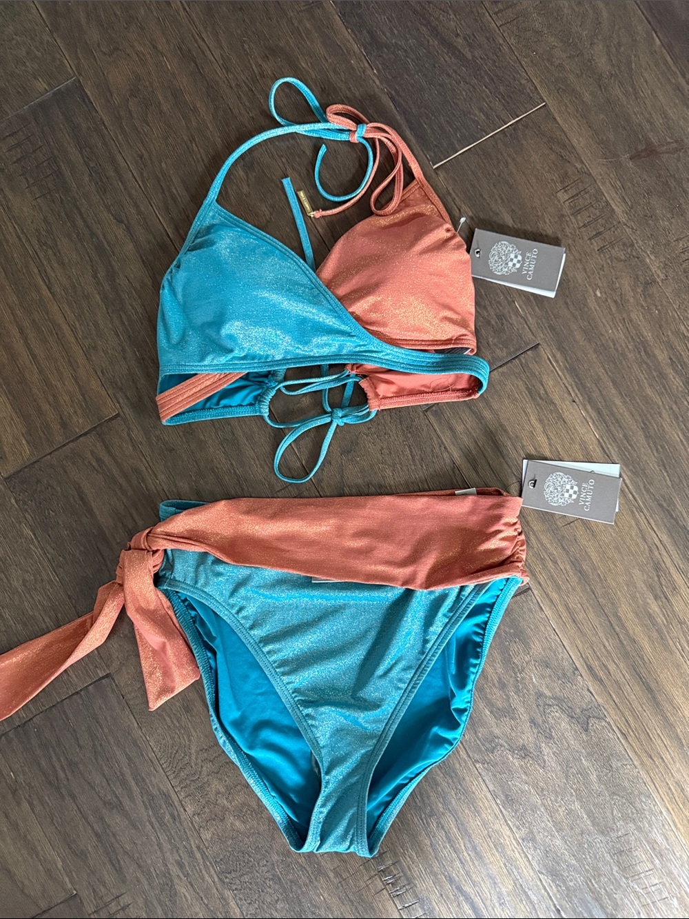 NWT Vince Camuto Bikini Set L